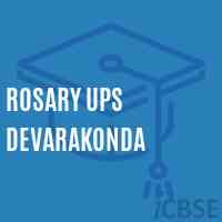 Rosary Ups Devarakonda Middle School Logo