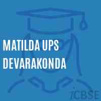 Matilda Ups Devarakonda Middle School Logo