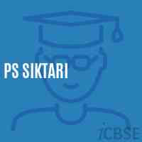 Ps Siktari Primary School Logo