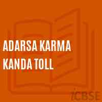 Adarsa Karma Kanda Toll Secondary School Logo