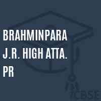 Brahminpara J.R. High Atta. Pr Primary School Logo