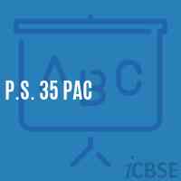 P.S. 35 Pac Primary School Logo