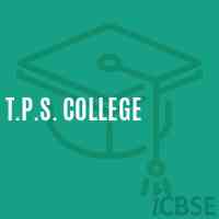 T.P.s. College Logo