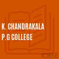 K. Chandrakala P.G College Logo