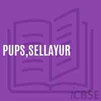 Pups,Sellayur Primary School Logo
