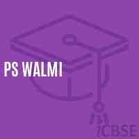 Ps Walmi Primary School Logo