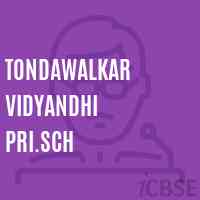 Tondawalkar Vidyandhi Pri.Sch Middle School Logo