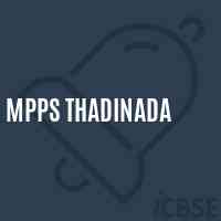 Mpps Thadinada Primary School Logo
