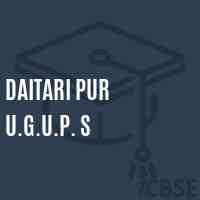 Daitari Pur U.G.U.P. S Middle School Logo