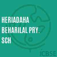 Heriadaha Beharilal Pry. Sch Primary School Logo