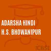 Adarsha Hindi H.S. Bhowanipur High School Logo