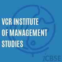 Vcr Institute of Management Studies Logo