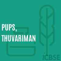 Pups, Thuvariman Primary School Logo