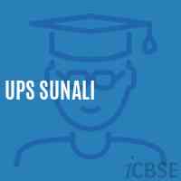 Ups Sunali Middle School Logo