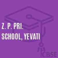 Z. P. Pri. School, Yevati Logo