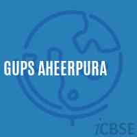 Gups Aheerpura Middle School Logo