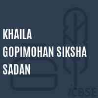 Khaila Gopimohan Siksha Sadan High School Logo