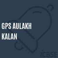 Gps Aulakh Kalan Primary School Logo