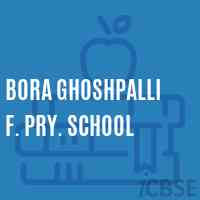 Bora Ghoshpalli F. Pry. School Logo