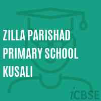 Zilla Parishad Primary School Kusali Logo