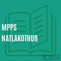 Mpps Natlakothur Primary School Logo