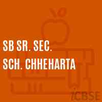 Sb Sr. Sec. Sch. Chheharta Senior Secondary School Logo