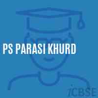 Ps Parasi Khurd Primary School Logo