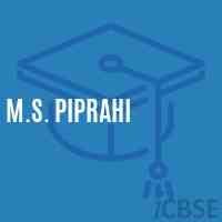 M.S. Piprahi Middle School Logo