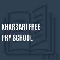 Kharsari Free Pry School Logo