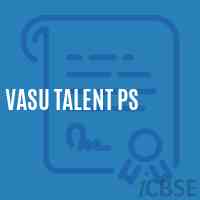 Vasu Talent Ps Primary School Logo