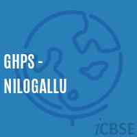 Ghps - Nilogallu Middle School Logo