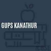 Gups Kanathur Middle School Logo