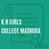 K.R Girls College Mathura Logo