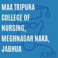 Maa Tripura College of Nursing, Meghnagar Naka, Jabhua Logo