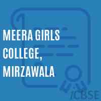 Meera Girls College, Mirzawala Logo