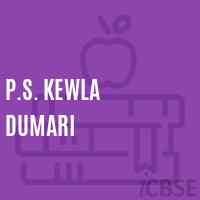 P.S. Kewla Dumari Middle School Logo