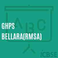 Ghps Bellara(Rmsa) Secondary School Logo