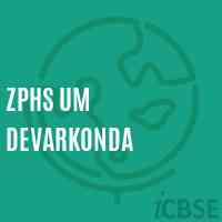 Zphs Um Devarkonda Secondary School Logo