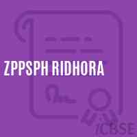 Zppsph Ridhora Primary School Logo