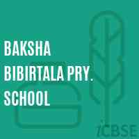 Baksha Bibirtala Pry. School Logo