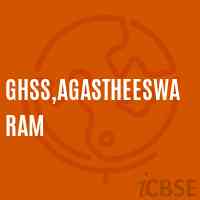 Ghss,Agastheeswaram High School Logo