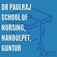 Dr Paulraj School of Nursing, Nandulpet, Guntur Logo
