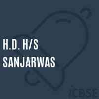 H.D. H/s Sanjarwas Secondary School Logo