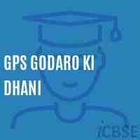 Gps Godaro Ki Dhani Primary School Logo