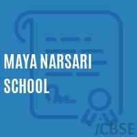 Maya Narsari School Logo