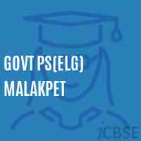 Govt Ps(Elg) Malakpet Primary School Logo