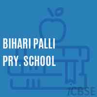 Bihari Palli Pry. School Logo