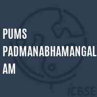 Pums Padmanabhamangalam Middle School Logo