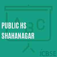 Public Hs Shahanagar High School Logo