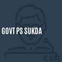 Govt Ps Sukda Primary School Logo